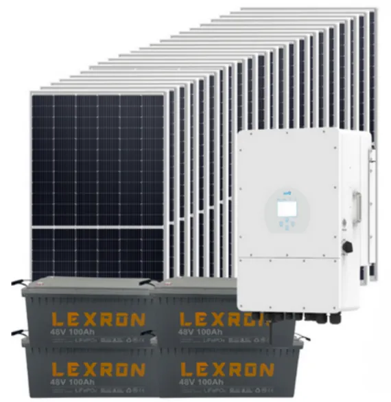 12KW Trifaze Hibrit Sistem 4