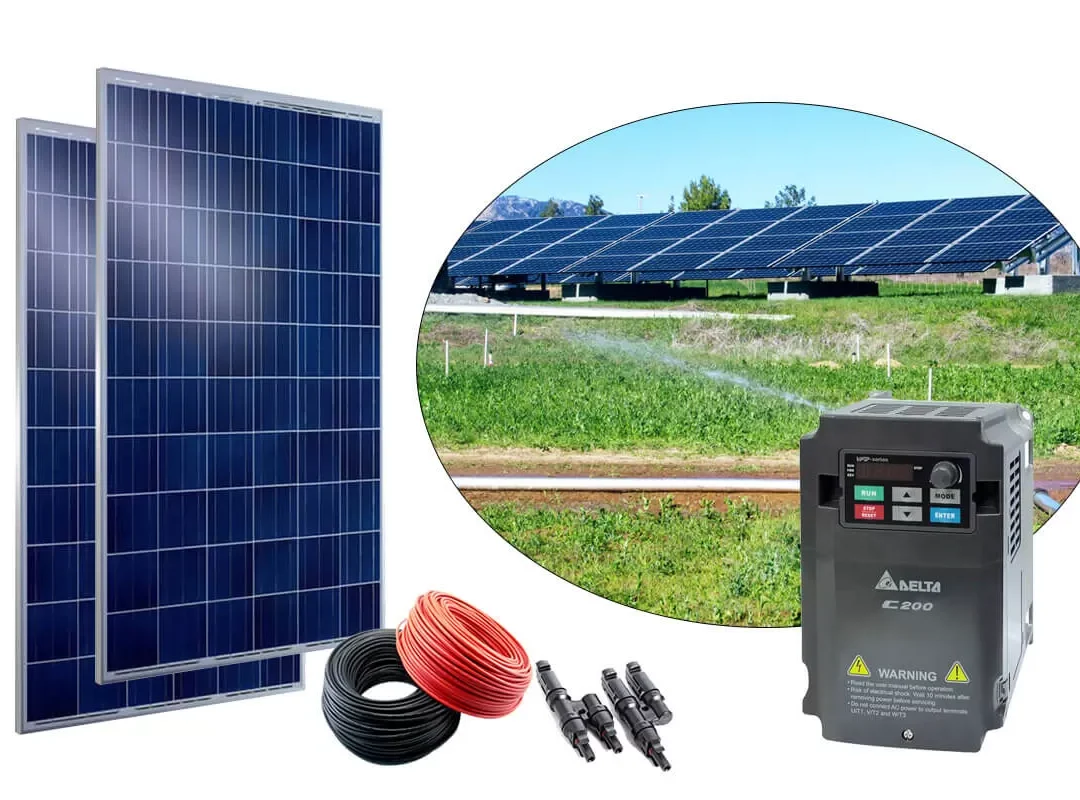 15 HP BEYGİR (11kW) SOLAR GÜNEŞ PANELİ TARIMSAL SULAMA PAKETİ