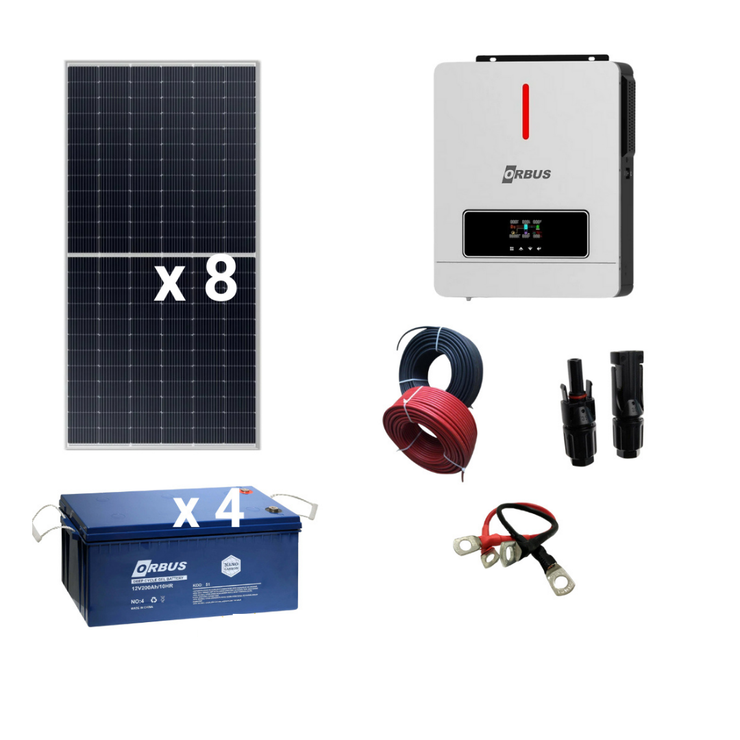 4720 WATT JEL AKÜLÜ MEDİUM EV SİSTEMİ