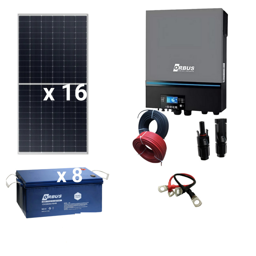 9440 WATT JEL AKÜLÜ KONFOR EV SİSTEMİ